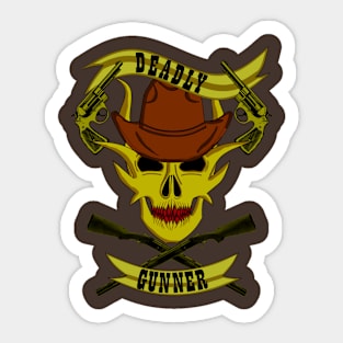 Dead Cowboy Sticker